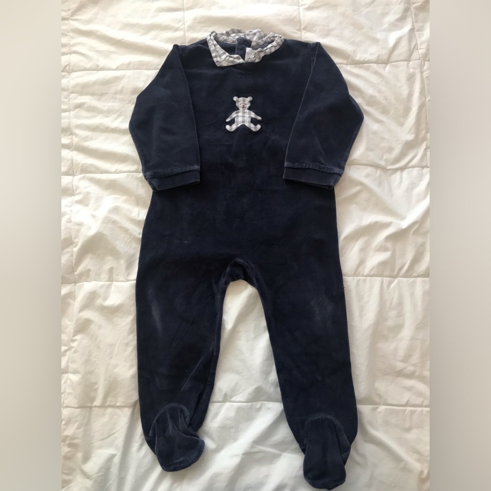 Darling Jacadi Paris pajamas for baby size 23M